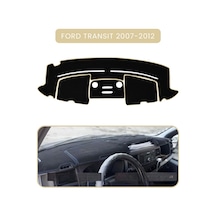 Ford Transit 2007-2012 Torpido Koruma Halısı Bej Kenar