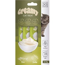 M-pets Ton Balıklı Ve Deniz Taraklı Krema Kedi Ödül Maması 4x15 Gr 244-30038.01