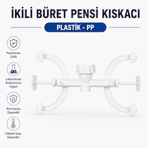 Büret Pensi Kıskacı İkili Plastik - Pp
