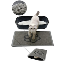 Kedi Kumu Paspası Elekli Kıvırcık Kedi Tuvaleti Paspası 40 x 60 CM