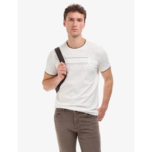 Pierre Cardin Erkek Ekru Tişört 50321064-vr019
