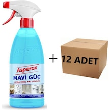 Asperox Mavi Güç Ultra Kireç Ve Pas Sökücü 12 Adet X1000 Ml 08697713936478