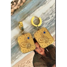 Kuyumcu Model Çelik Küpe Çok Renkli