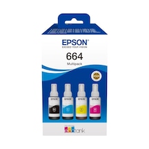 Epson 664 L220 Kutulu Multipack Mürekkep Seti