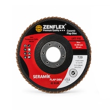 Seramik Flap Disk Zımpara 115 Mm 40 Kum 10 Adet Profesyonel Metal Zımpara