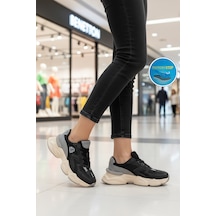 United Colors of Benetton Siyah Memory Foam Kadın Spor Ayakkabı Bn-11121 G