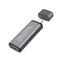 Usb Type C 3.0 Hızlı Card Reader Sd-Tf Hafıza Kart Okuyucu