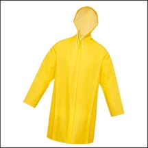 Uyguna-yakala Sarı Savex Premium Pardesü Yağmurluk-agm.005