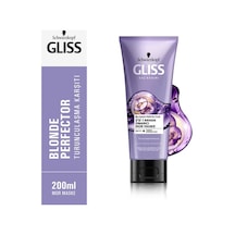 Schwarzkopf Gliss Blonde Perfector Turunculaşma Karşıtı Mor Maske 200 Ml