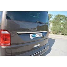Vw T6.1 Transporter Krom Plaka Üstü Çıta 2020 ve Sonrası