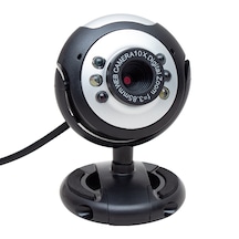 Powermaster PM-3962 1.3 Mp 10x Zoom 6 Ledli Mikrofonlu USB Webcam