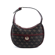 Omuz Çantası Kadın Silver Polo 1194-48194 Sılver Polo Bayan Çantası M178 Kahve Sarı-mat Bordo Çok Renkli