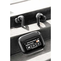 Kablosuz Bluetooth Kulaklık Ekranlı Uzun Şarj Süreli Anc Destekli -