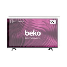 Bestekran Beko Uyumlu  B55OLED99005B Tv Ekran Koruyucu -  55" İnç