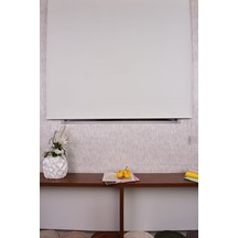 Krem Karartma Düz Etek Dilimsiz Krem Blackout Zebra Stor Güneşlik Perde 120 X 240