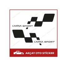 Toyota Carina Sport Sticker Carina Sticker Toyota Oto Sticker