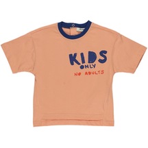 Panço Erkek Çocukyazı Baskılı Kısa Kollu T-Shirt Yeşil 2211Bb05018-59 001