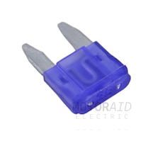 100 Adet 35a Mor Mini Oto Bıçak Sigorta 12v - 32v Dc 35