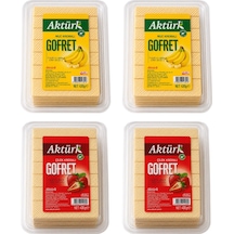 Aktürk Gofret Çilek Ve Muz Kremalı 430 Gr X 4 Lü Karma Paket
