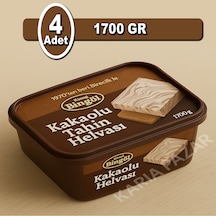 Bingöl Kakaolu Tahin Helvası 1700 G X 4 Aile Boyu Paket