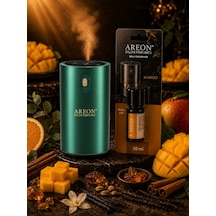 Areon Aromatik Difüzör Yeşil Klasik Metal + Mango
