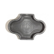 Plastik Parke Taşı Kalıbı Tekli Barok 1 4,5 Cm (10 Adet)