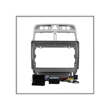 Govimaks Peugeot 307 2001-2008 Uyumlu Gümüş 9 Inc Androıd Multimedya Çerçevesi-soket-canbus