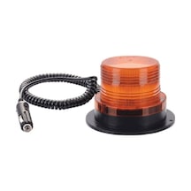 12V-24V Uyumlu Tepe Çakar Lamba Ledli Sarı Renk 3 Fonksiyonlu