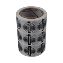Original Orjinal Etiketi Pp Metalize 25mm Çapında 1000 Adet Ürünlerinizin Kontrol Edildiğini Belirtin. Çok Renkli