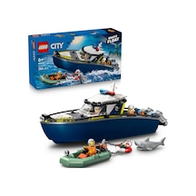 LEGO® City Polis Teknesi Takibi 60456 - 6 Yaş ve Üzeri Çocuklar için Yaratıcı Oyuncak Yapım Seti (264 Parça)