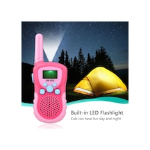 Jokmae 2 Li Mavi Çocuk İki Yönlü El Telsizi: 3km Menzil, 8 Frekans, 10 Zil Sesli, Dış Mekan