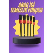 Nm-store 5 Parça Araç İçi Temizlik Fırçası Araç İçi-dışı Temizleme Fırça Seti