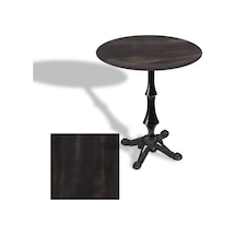 Çipa 1012 Döküm Ayak Yuvarlak Masa Çap 80cm - Werzalit, Wermodin Ve Allzalit Tabla - Rocked Çok Renkli