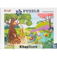 Ormanda Piknik 96 Parça Puzzle