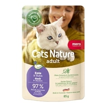 Mera Cats Nature Ördekli Pouch Yetişkin Konserve Kedi Maması 85 Gr
