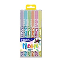 Pensan Jely Neon Jel Kalem 6 Lı 2801