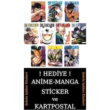 One Punch Man 11-12-13-14-15-16-17-18-19-20 Manga Seti 10 Kitap / Anime-manga Sticker Ve Kartpostal