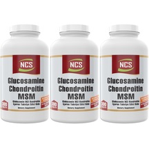 Ncs Glucosamine Chondroitin Msm 3 Kutu 900 Tablet Hyaluronic Acid