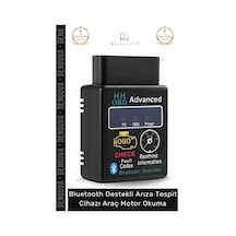 Obd2 Bluetooth Destekli Arıza Tespit Cihazı Geniş Cihaz Uyumluluğu Araç Motor Okuma