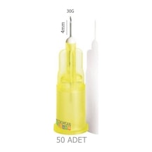 Mezoterapi iğnesi 30G 4mm | 50 adet | Mesotherapy Needles