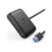 Ugreen 4 Portlu 5Gbps USB 3.0 Hub Çoklayıcı 50 CM Siyah