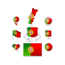 Portekiz Sticker Set