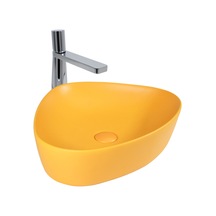 Paluci Doğa Multi Matt Light Orange Çanak Lavabo Sırlı