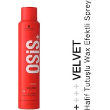 Schwarzkopf Osis Velvet Ultra Hafif Wax Efektli Sprey 200 ML