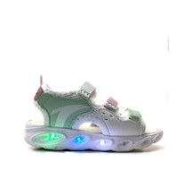 Beyaz - Yeşil - Pudra