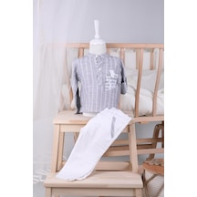 Hakim Yaka Gömlek Pantolon Erkek Yazlık Takım 2143 001