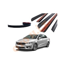 Fiat Egea Uyumlu Bagaj Üstü Spoiler Mat Siyah