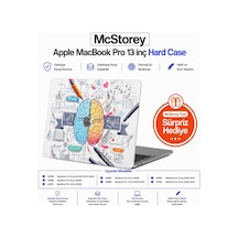 Macbook Pro 13 Baskılı Kılıf A1706 A1708 A1989 A2159 A2251 A2289 A2338 M1 M2 Uyumlu Sert Kılıf İnce Hafif Koruyucu Kapak Beyaz Belirtilmemiş