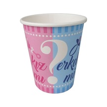 BARDAK KARTON CİNSİYET BELİRLEME KIZ MI ERKEK MI 8 OZ PK:8