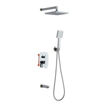 Tema Tetra Ankastre 3 Yollu Duş Seti 56370 Krom